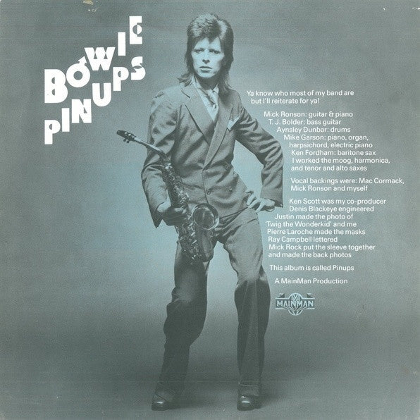 Bowie* : Pinups (LP, Album)