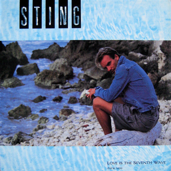 Sting : Love Is The Seventh Wave (New Mix) (12", Single)