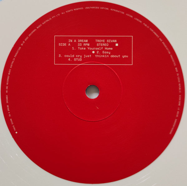 Troye Sivan : In A Dream (LP, EP, Blu)