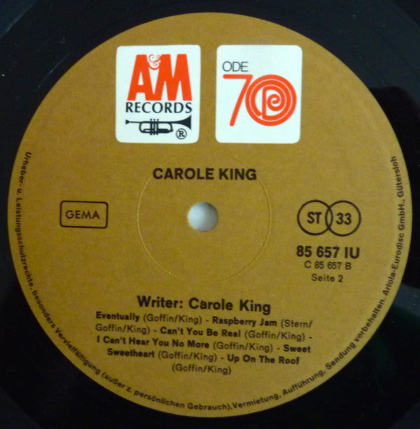Carole King : Writer (LP, Album)