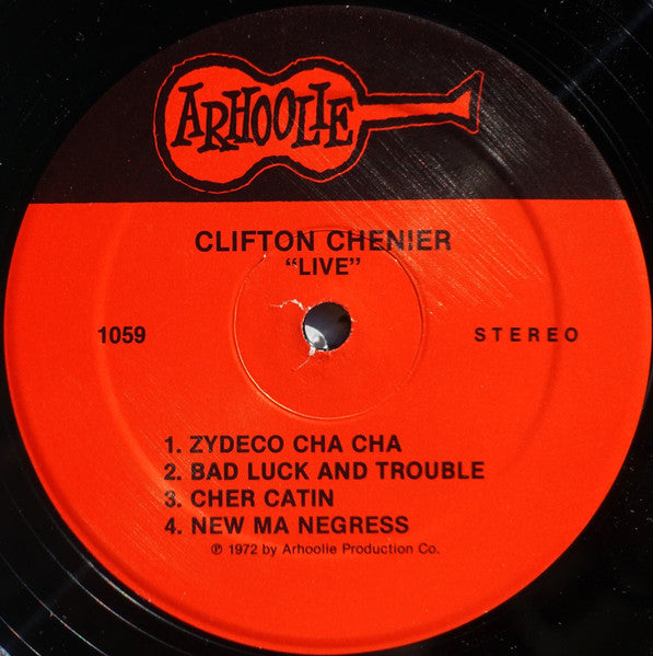 Clifton Chenier : Live (LP, RE, RP)