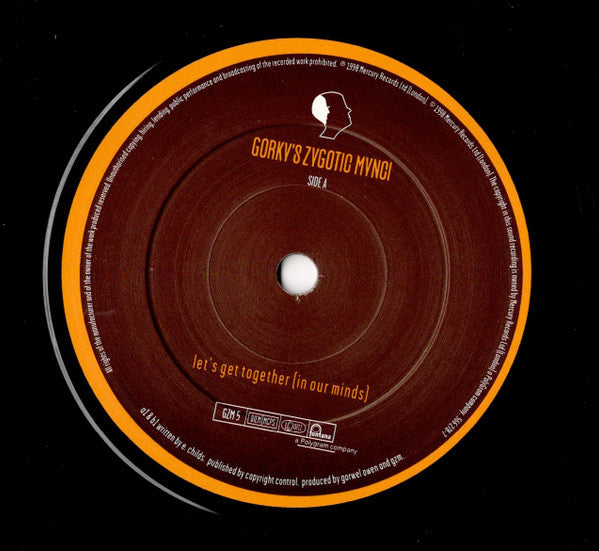 Gorky's Zygotic Mynci : Let's Get Together (In Our Minds) (7", Single, Ltd, Num)