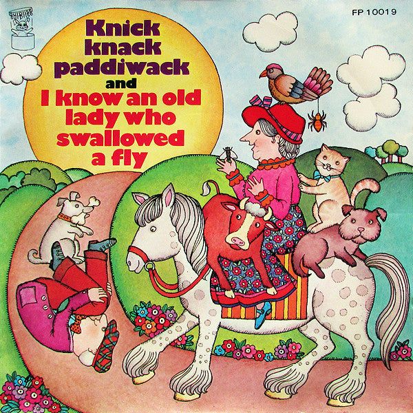 Jessie Matthews (2) / Jon Pertwee : Knick Knack Paddiwack / I Know An Old Lady Who Swallowed A Fly (7", Single)