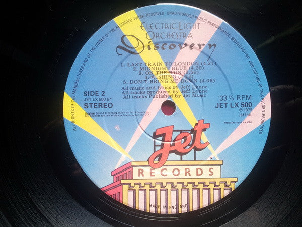Electric Light Orchestra : Discovery (LP, Album, Gat)