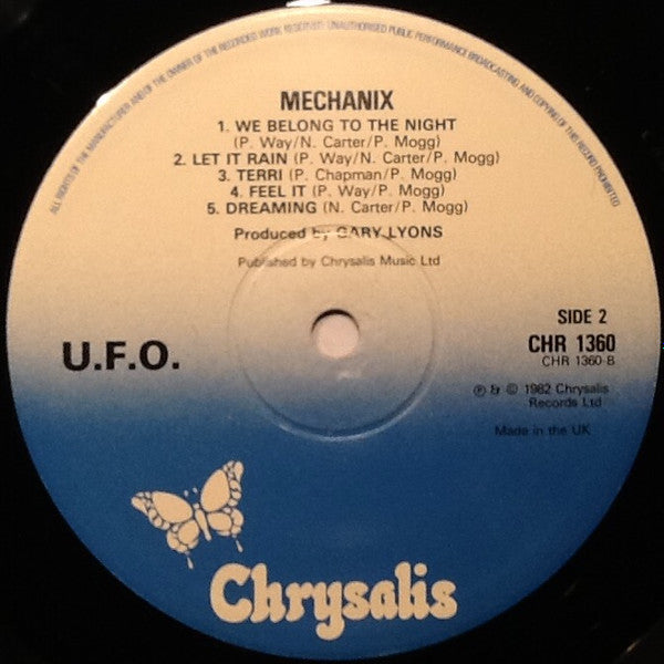UFO (5) : Mechanix (LP, Album)