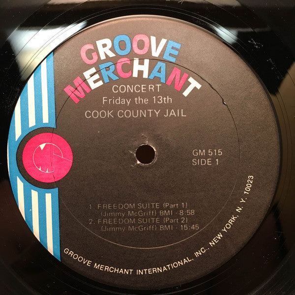 Jimmy McGriff, Lucky Thompson, George Freeman, O'Donel Levy : Concert Friday The 13th Cook County Jail (LP, Album)