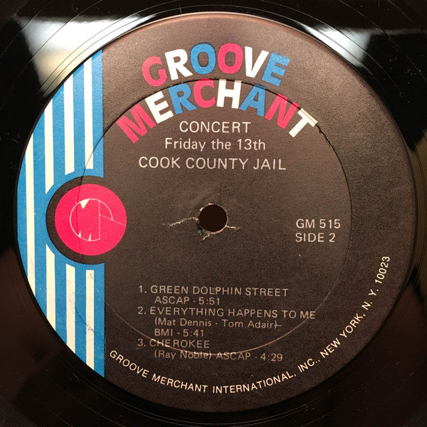 Jimmy McGriff, Lucky Thompson, George Freeman, O'Donel Levy : Concert Friday The 13th Cook County Jail (LP, Album)