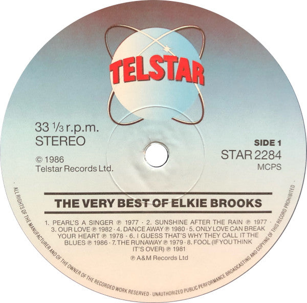 Elkie Brooks : The Very Best Of Elkie Brooks (LP, Comp)