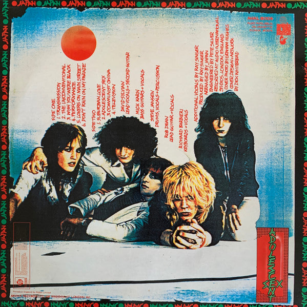 Japan : Adolescent Sex (LP, Album)