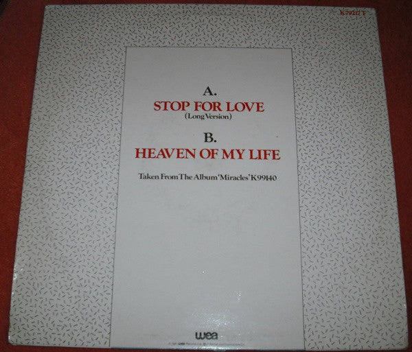 Change : Stop For Love (12")