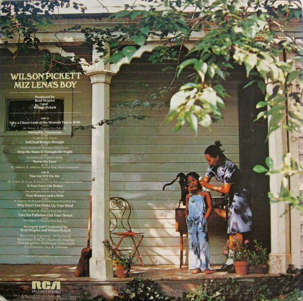 Wilson Pickett : Miz Lena's Boy (LP, Album, Hol)