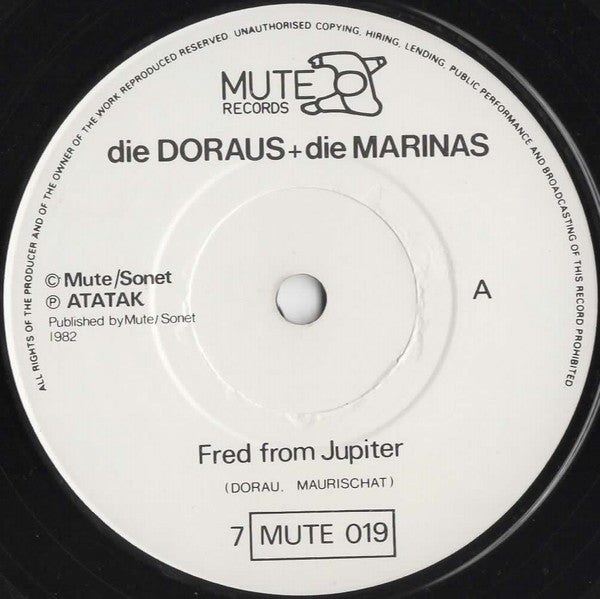 Die Doraus & Die Marinas* : Fred Vom Jupiter (7", Single)