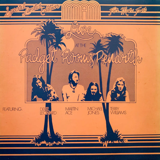 Man : Live At The Padget Rooms, Penarth (LP, Album, Ltd, "Si)