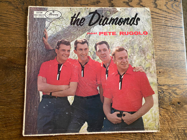 The Diamonds : The Diamonds Meet Pete Rugolo (LP, Mono)