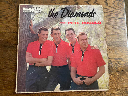 The Diamonds : The Diamonds Meet Pete Rugolo (LP, Mono)