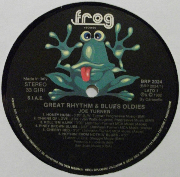 Joe Turner* : Great Rhythm & Blues Oldies (LP)