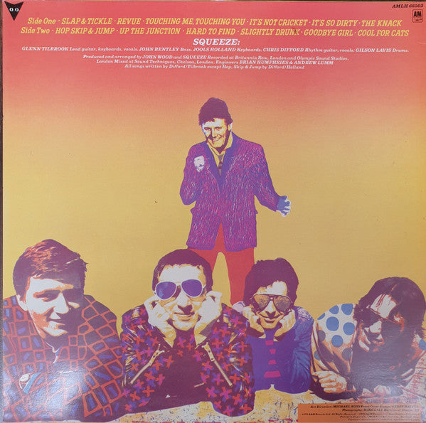 Squeeze (2) : Cool For Cats (LP, Album, Yel)