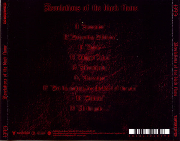 1349 : Revelations Of The Black Flame (CD, Album)