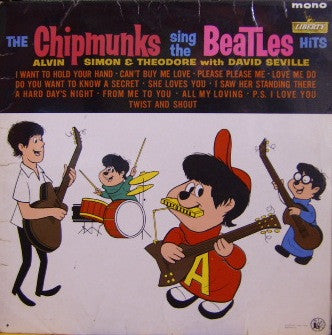 The Chipmunks : The Chipmunks Sing The Beatles' Hits (LP)