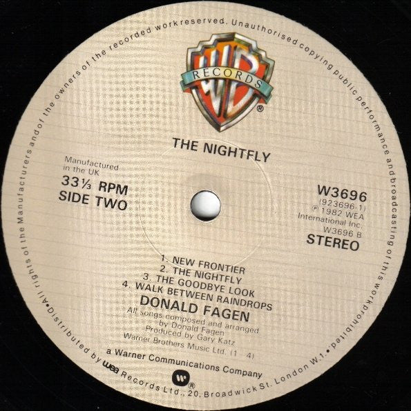 Donald Fagen : The Nightfly (LP, Album)