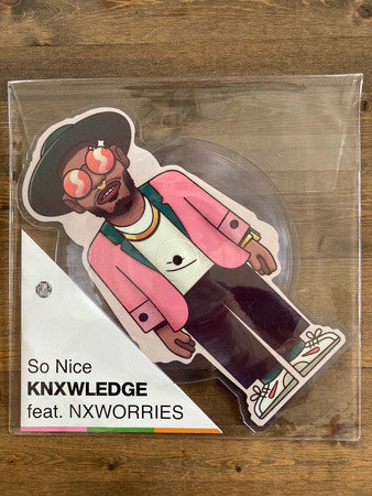 knxwledge feat. NxWorries : So Nice (7", Shape, Pic)