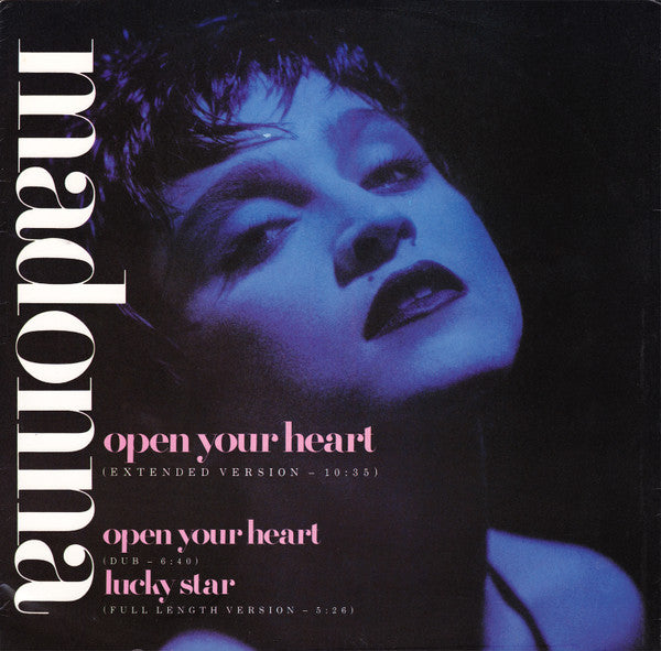 Madonna : Open Your Heart (12", Single)