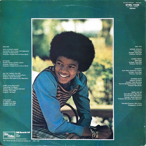 Michael Jackson : Music & Me (LP, Album)