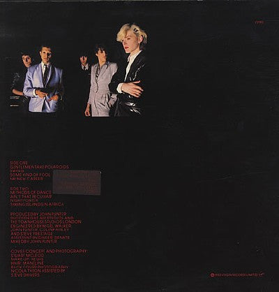 Japan : Gentlemen Take Polaroids (LP, Album, M/Print, CBS)