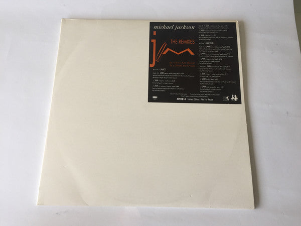 Michael Jackson : Jam (The Remixes) (2x12", Ltd, Promo, Gat)