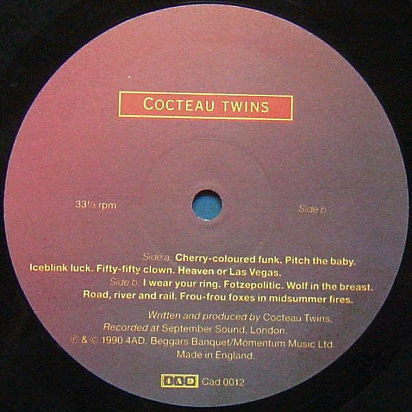 Cocteau Twins : Heaven Or Las Vegas (LP, Album)