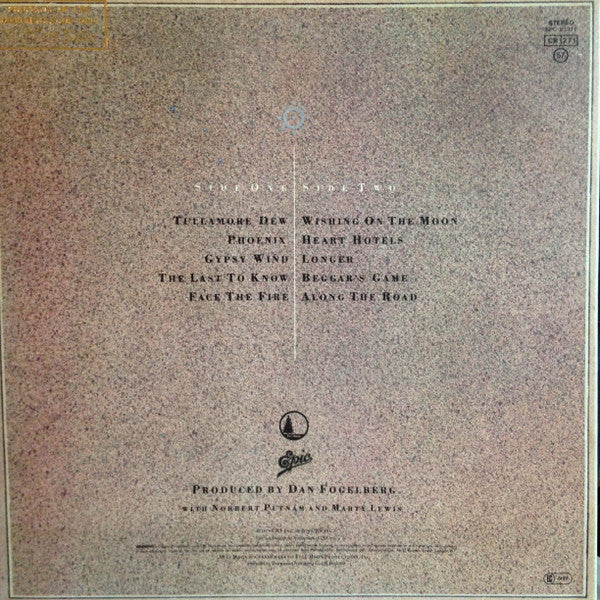 Dan Fogelberg : Phoenix (LP, Album, Gat)