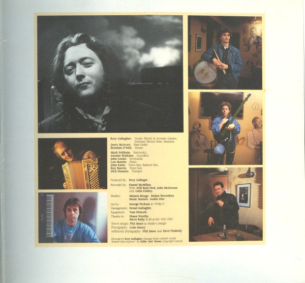 Rory Gallagher : Fresh Evidence (LP, Album, Gat)