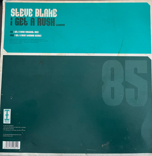 Steve Blake : I Get A Rush (12", TP, W/Lbl)