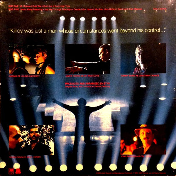 Styx : Kilroy Was Here (LP, Album, Gat)