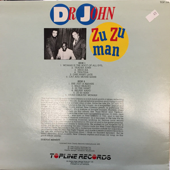 Dr. John : Zu Zu Man (LP, Comp)