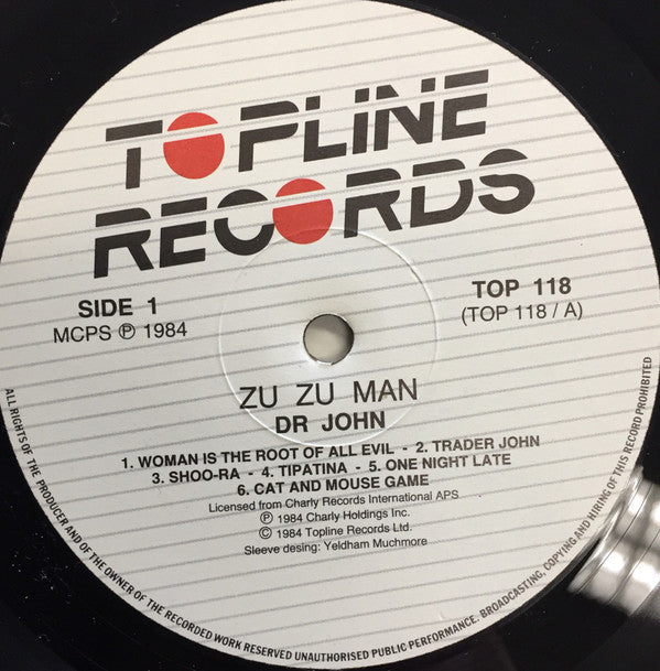 Dr. John : Zu Zu Man (LP, Comp)