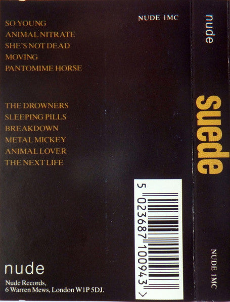 Suede : Suede (Cass, Album)