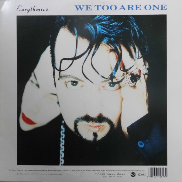 Eurythmics : We Too Are One (LP, Album)