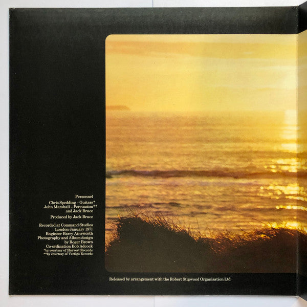 Jack Bruce : Harmony Row (LP, Album, Gat)