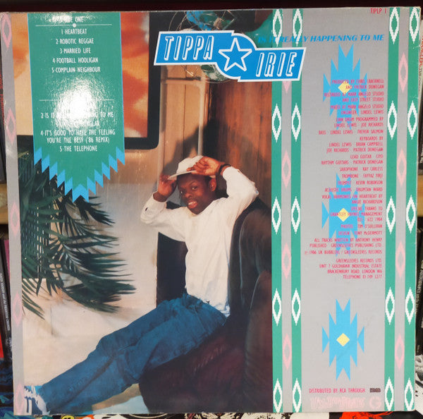 Tippa Irie : Is It Really Happening To Me (LP, Album)