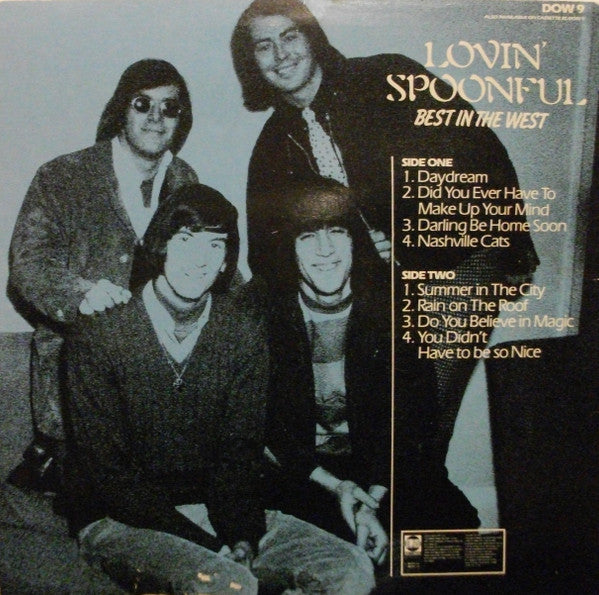 Lovin' Spoonful* : Best In The West (10", Comp)