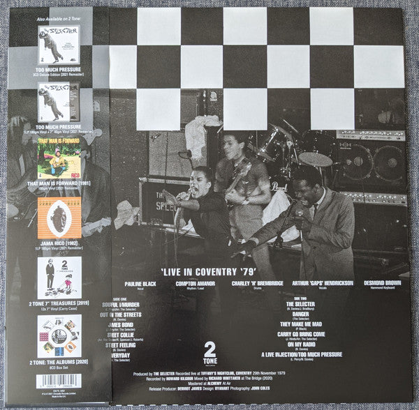 The Selecter : Live In Coventry '79 (LP, Album, RSD, Ltd, Cle)