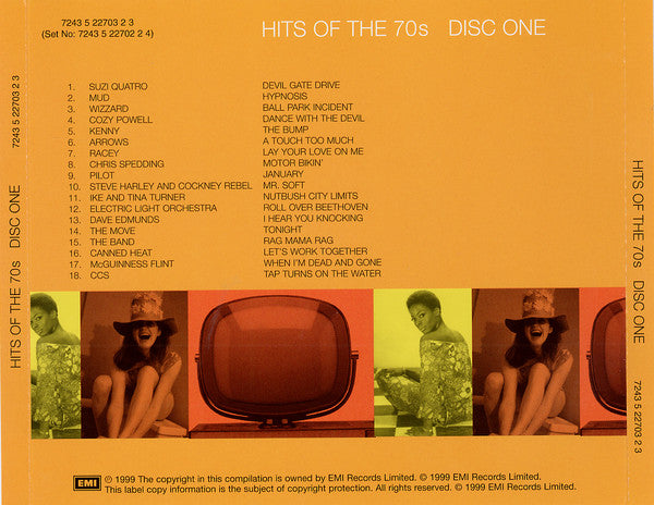 Various : 70's (3xCD, Comp + Box)