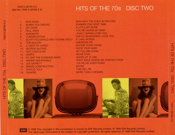 Various : 70's (3xCD, Comp + Box)