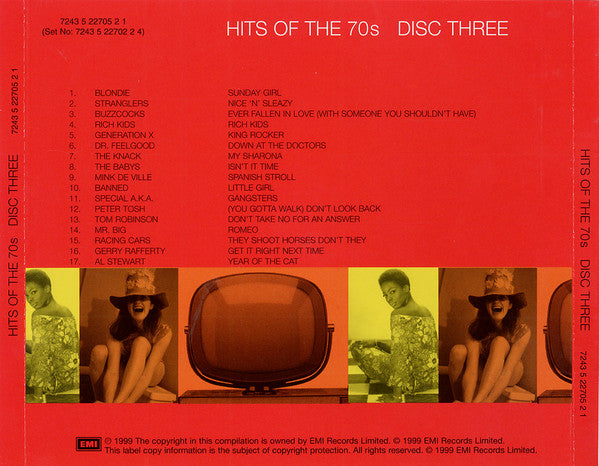 Various : 70's (3xCD, Comp + Box)