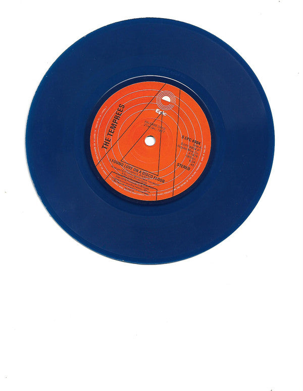 The Temprees : I Found Love On A Disco Floor / I Dare You (7", Single, Promo, Blu)