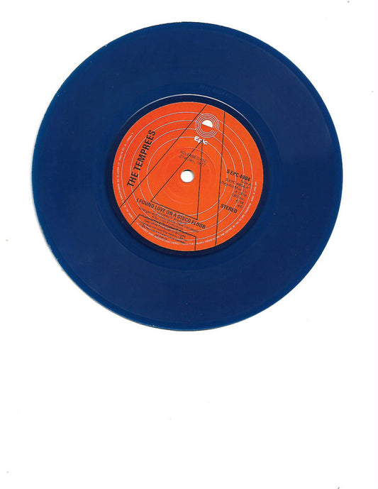 The Temprees : I Found Love On A Disco Floor / I Dare You (7", Single, Promo, Blu)