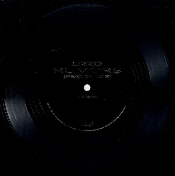 Lizzo Feat. Cardi B : Rumors  (Flexi, 7", Shape, S/Sided, Single, Squ)