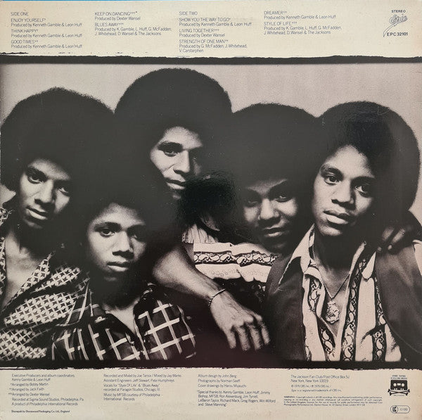 The Jacksons : The Jacksons (LP, Album, RE)