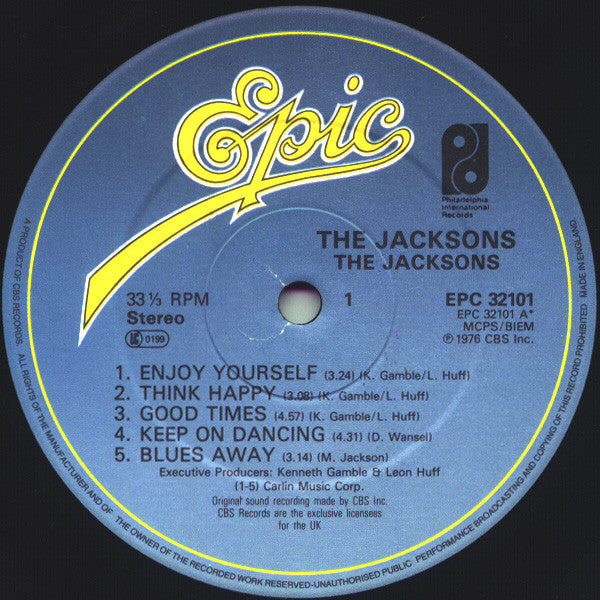 The Jacksons : The Jacksons (LP, Album, RE)